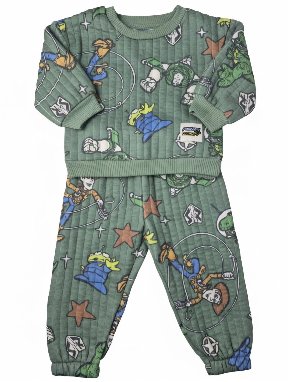 Disney Baby Toy Story Quilted Sweatshirt Set 18M